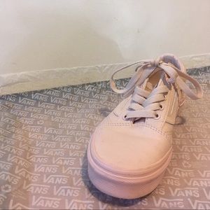 Authentic Peach Vans